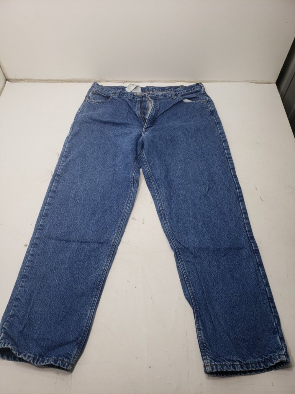 Carhartt Jeans Mens 40x32 Relaxed Fit Blue Denim Work Medium Wash Pre Owned